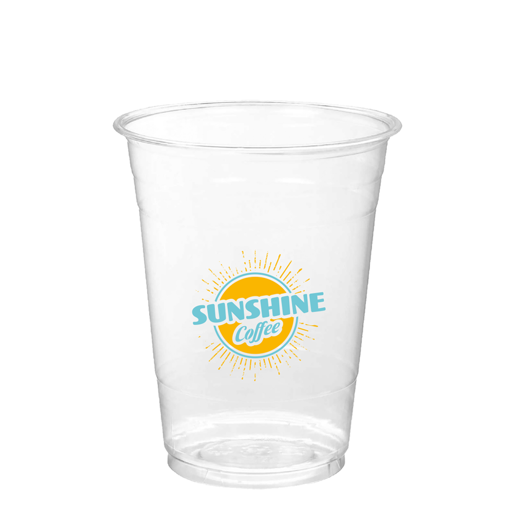 Custom Printed Plastic Cups With Logo Hotshot Sleeves