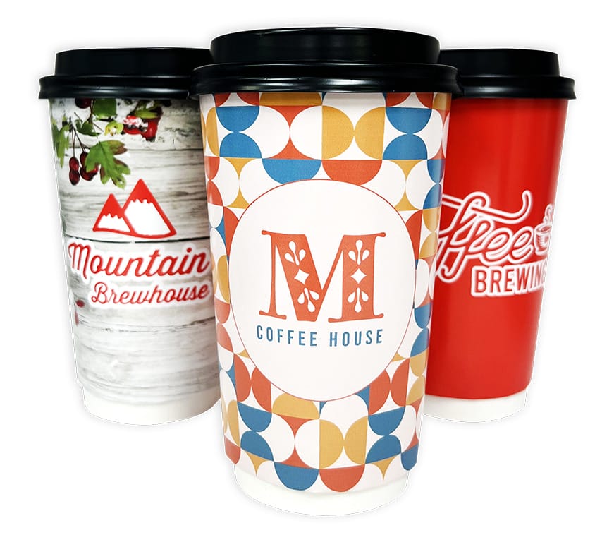 Custom Cup Sleeve Printing Specials HotShot Coffee Sleeves