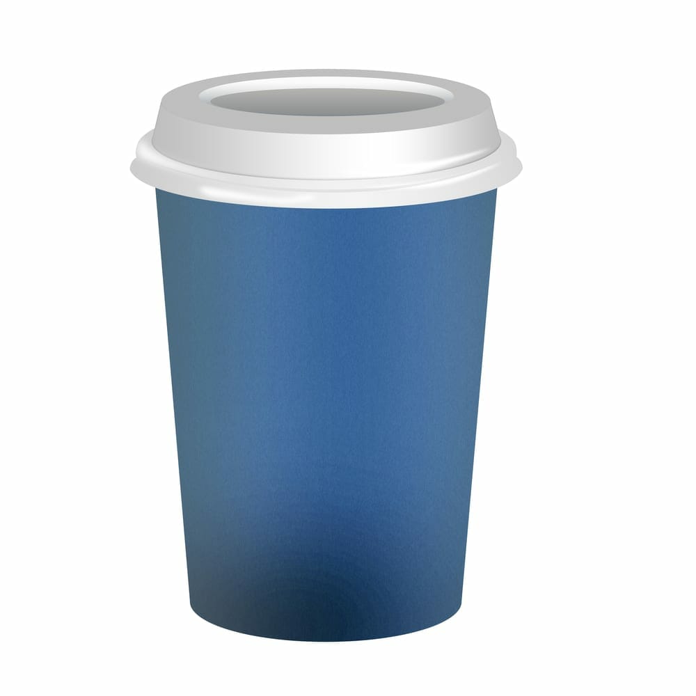 Blue color coffee mug