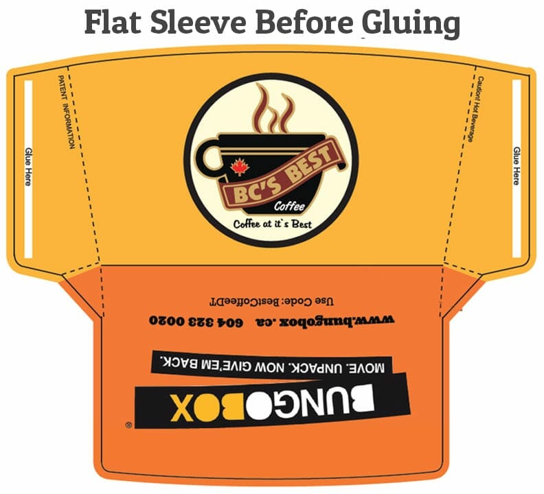 Flat Sleeve Before Gluing